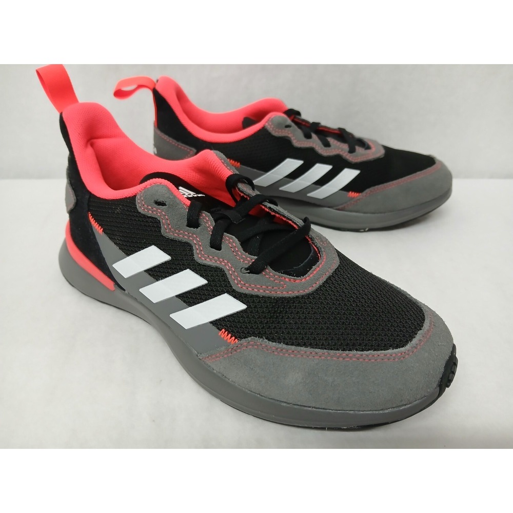 Adidas Kids' Rapida Run Elite J Running Casual Shoes EG6911 Black Gray Sz 5.5
